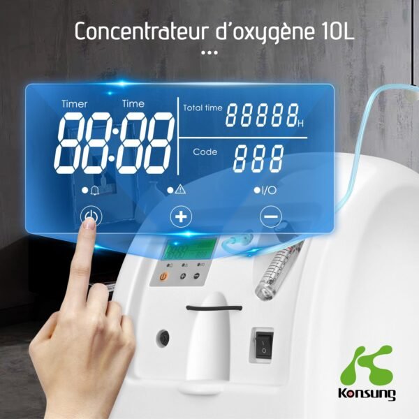 Concentrateur D'oxygène 10 Litres Konsung – Image 2